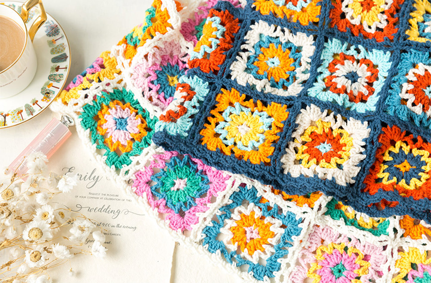 Granny Square Vest Crochet Pattern