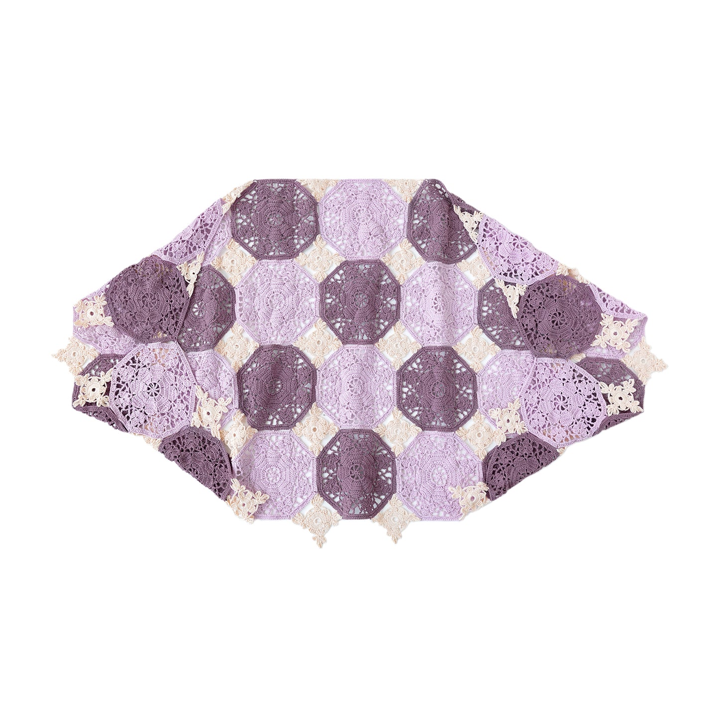 ChuYu Patchwork Shawl Crochet Yarn Kit | Susan's Family