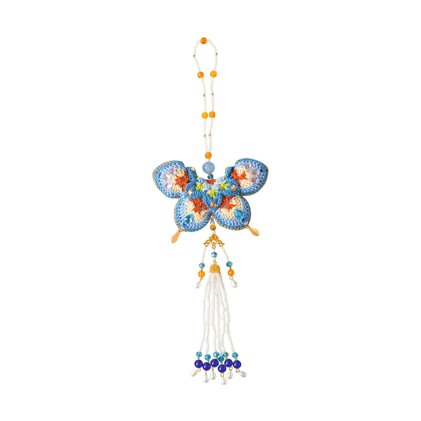 Butterfly Scent Sachet Crochet Yarn Kit | Chinese Aesthetics Series | Susan's Family