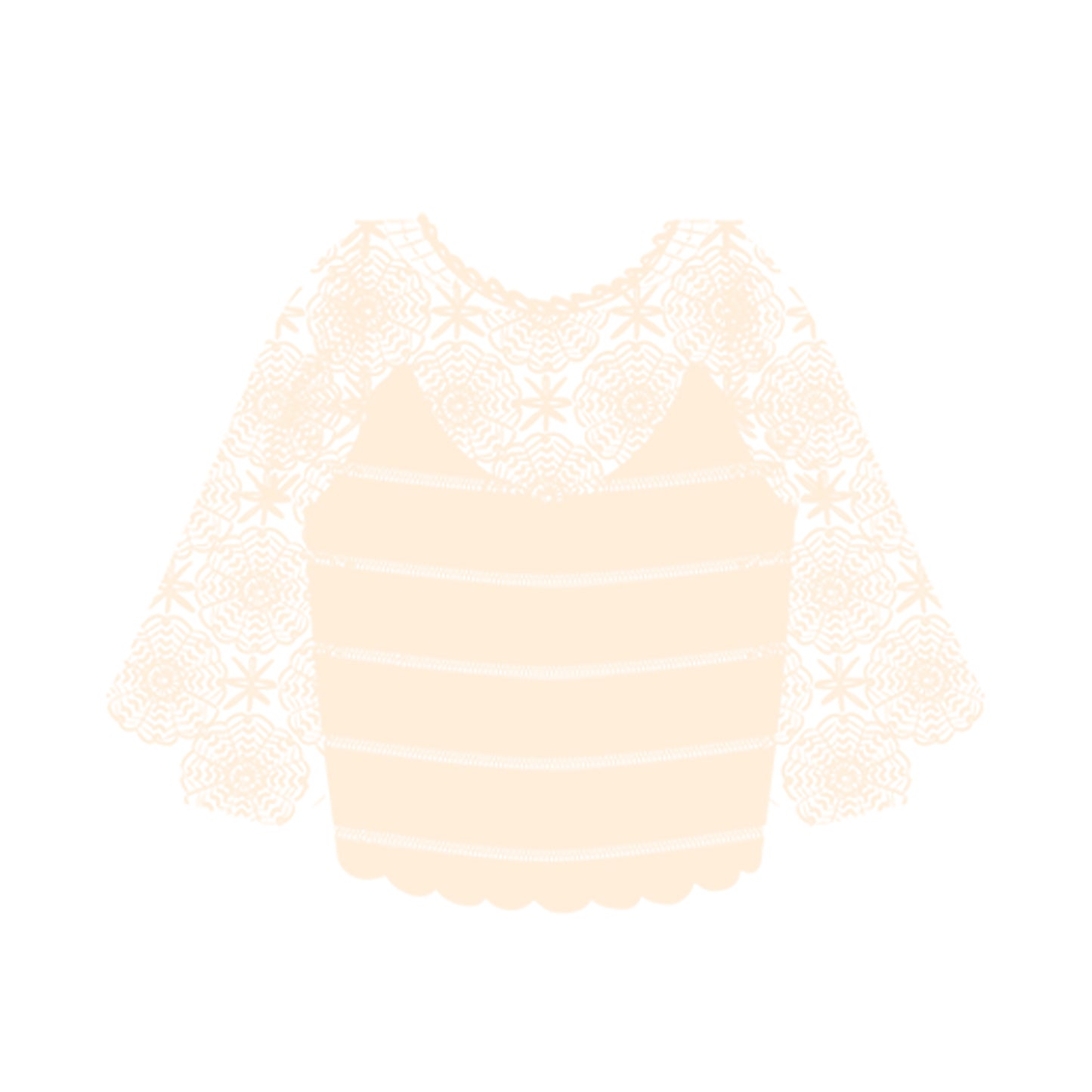 Summer Lace Pullover Crochet Yarn Kit | Feng Series | Susan's Family