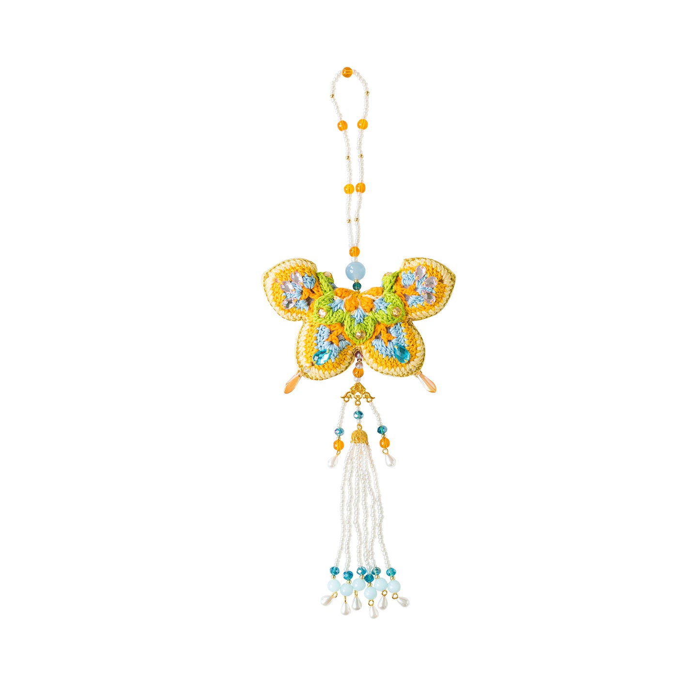 Butterfly Scent Sachet Crochet Yarn Kit | Chinese Aesthetics Series | Susan's Family