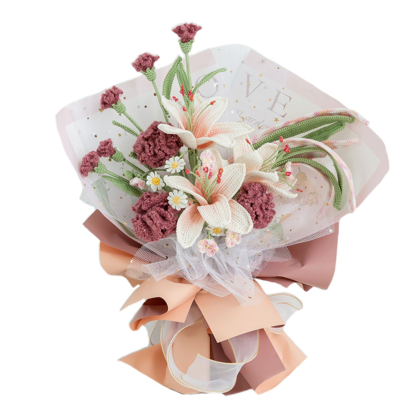 Mucha Bouquet Crochet Yarn Kit | Tribute to Art Series | Susan's Family