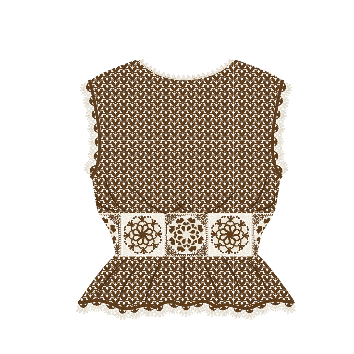 Celadon Lace Top Crochet Yarn Kit | Chinese Aesthetics Series | Susan's Family