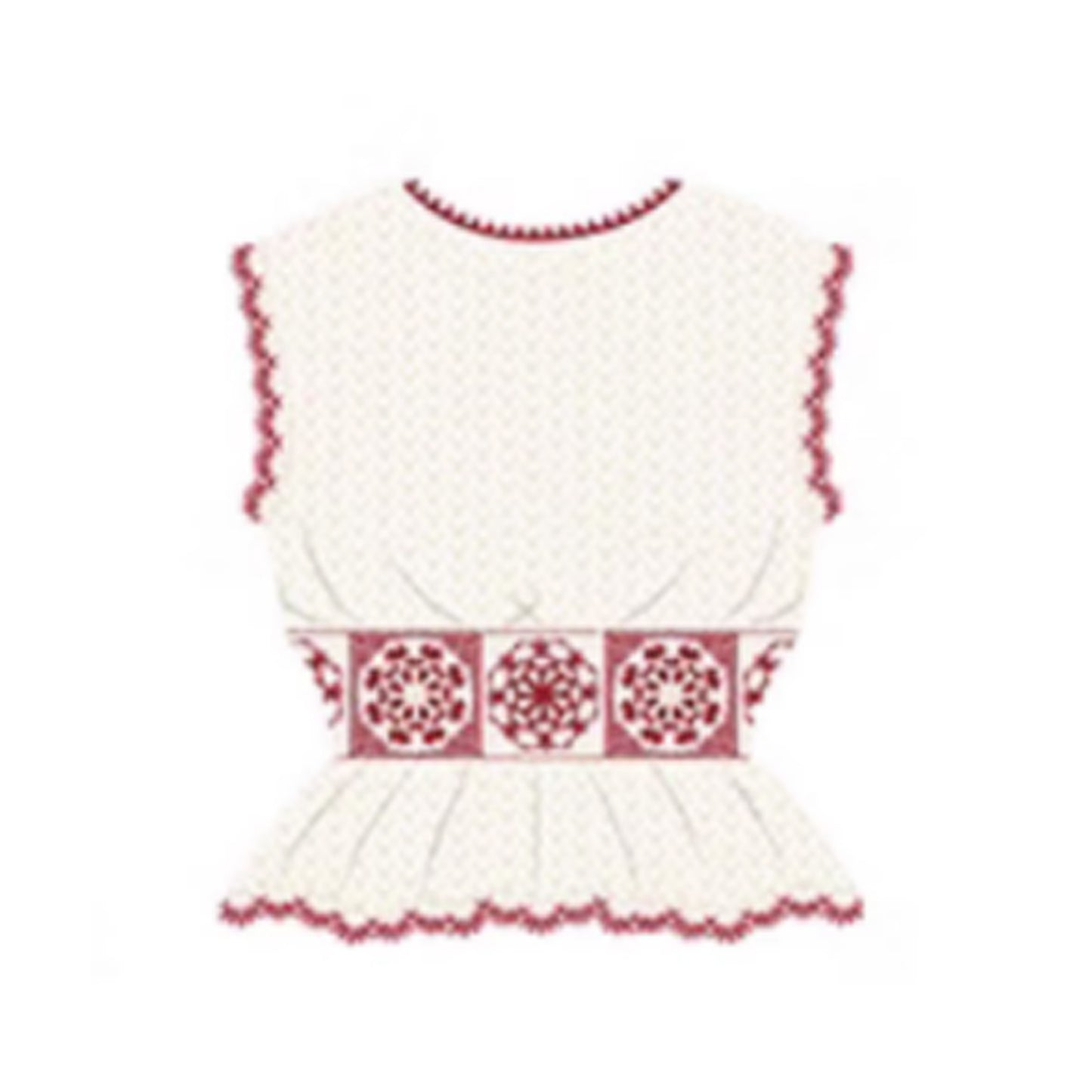 Celadon Lace Top Crochet Yarn Kit | Chinese Aesthetics Series | Susan's Family