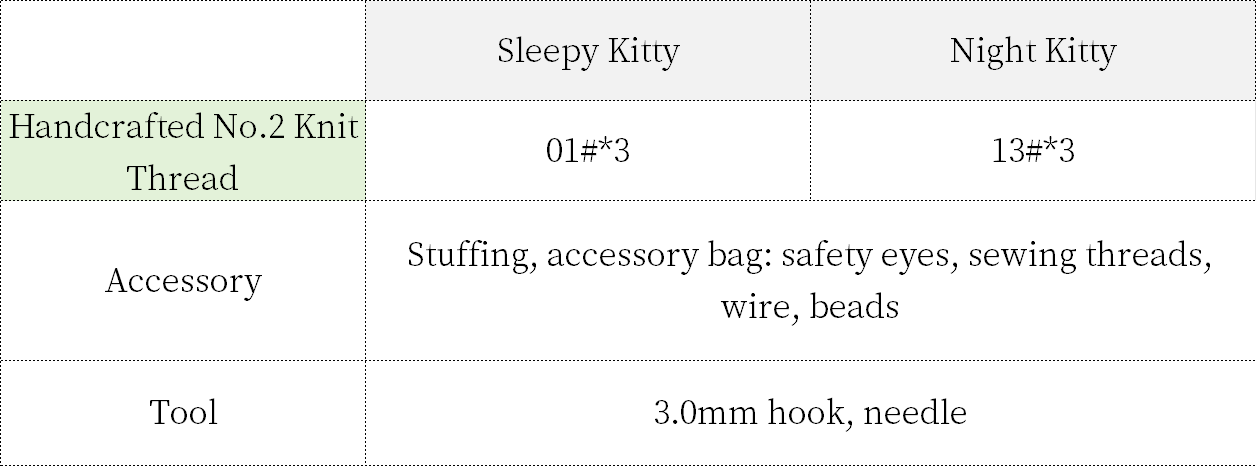 Sleepy Kitty Crochet Pattern