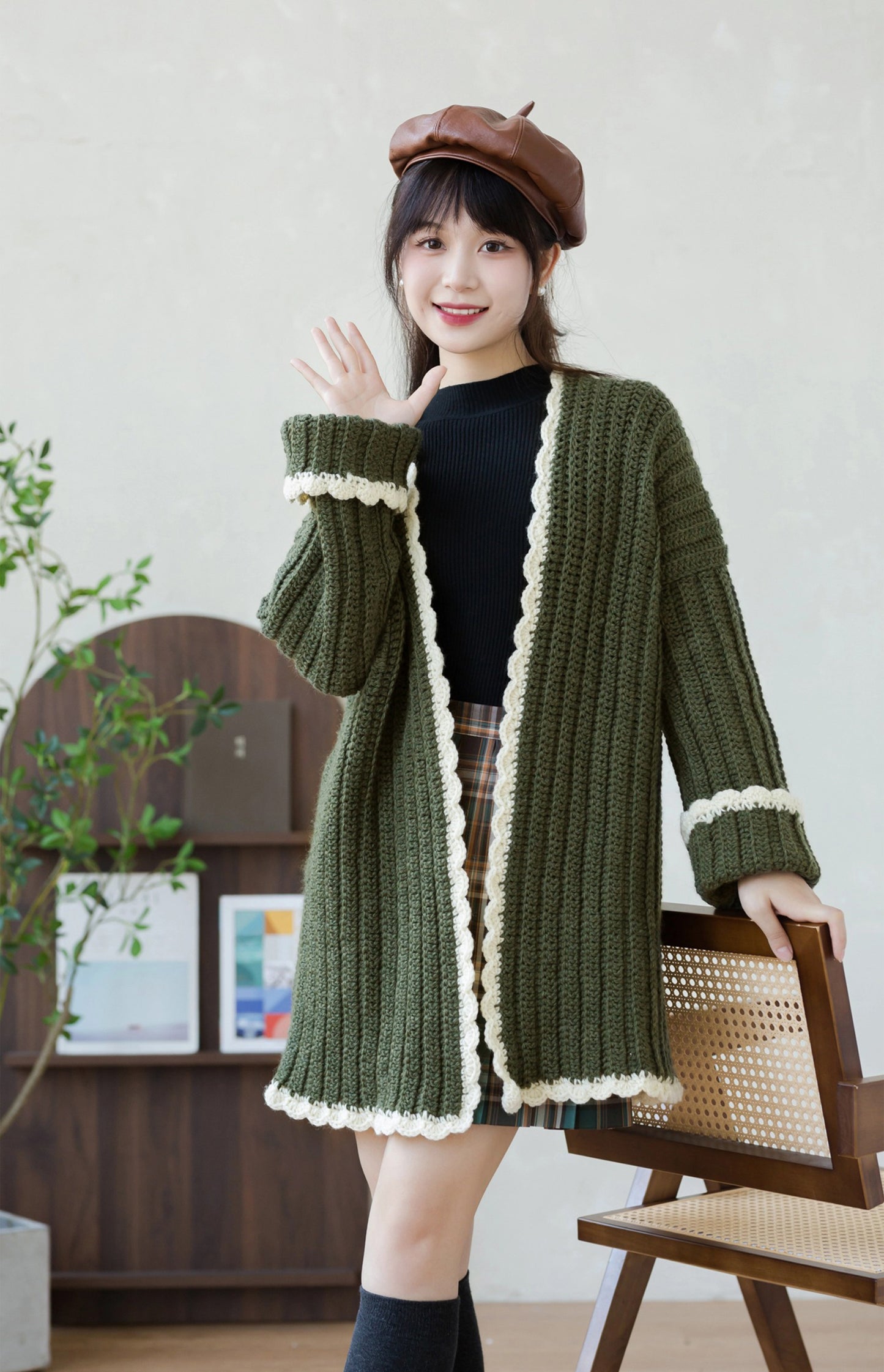 Matcha Coat Crochet Pattern