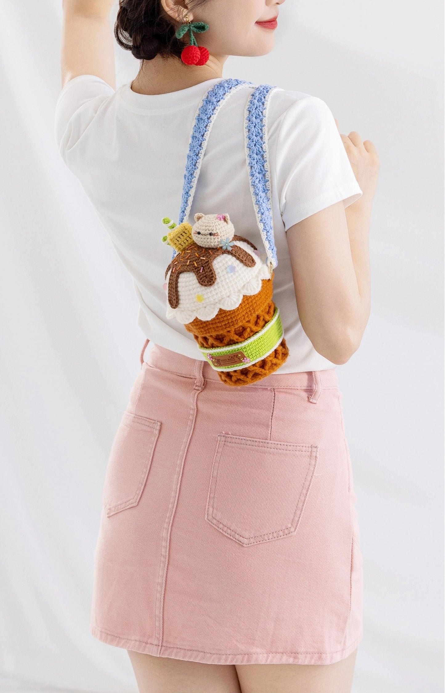 Ice-cream Cone Bag Crochet Yarn Kit