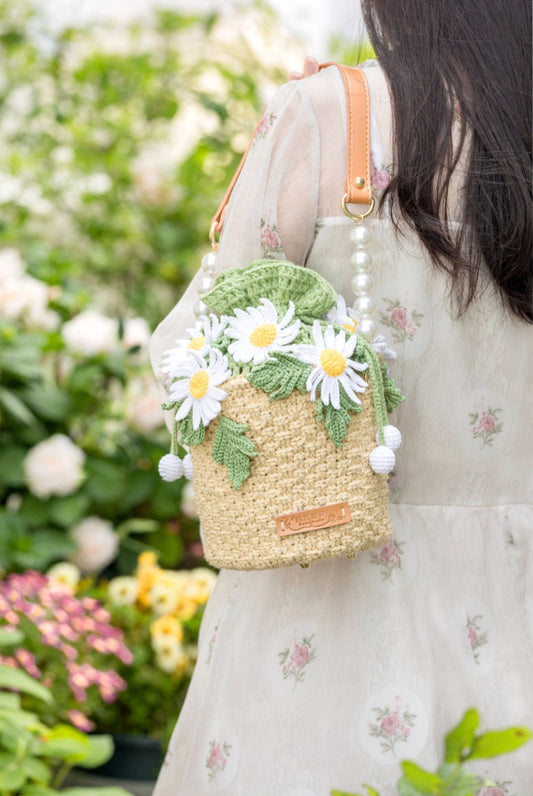 SunBask Basket Bag Crochet Pattern