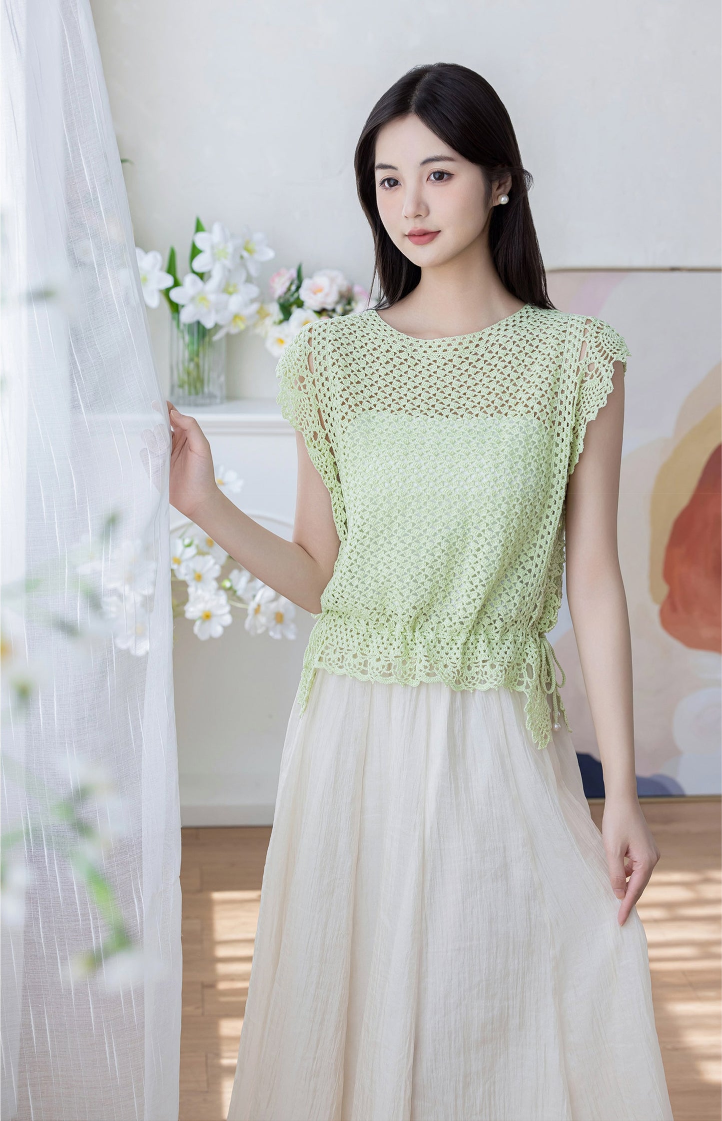 Emerald Vest Crochet Pattern