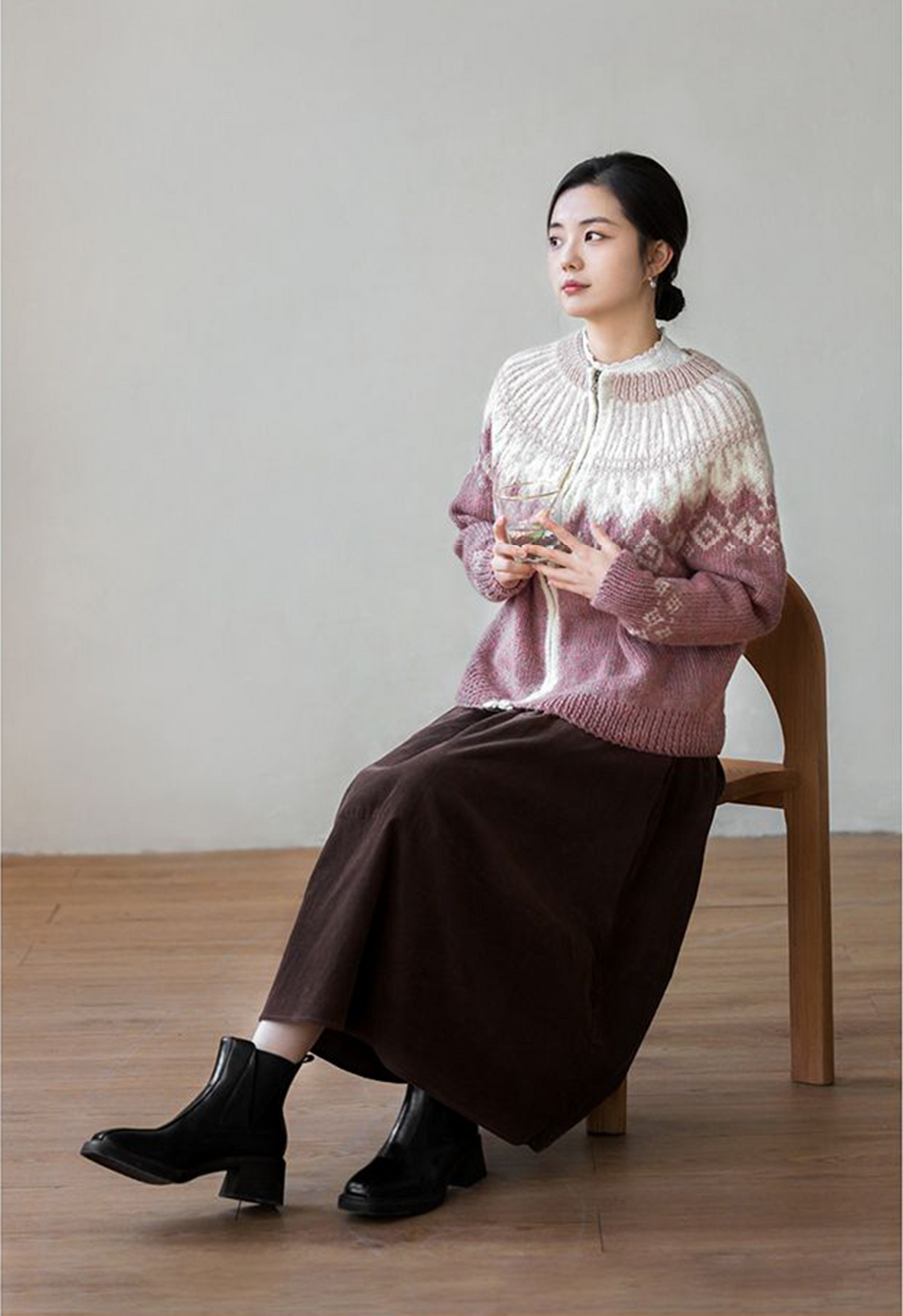 Winter Sunshine Cardigan Knit Pattern