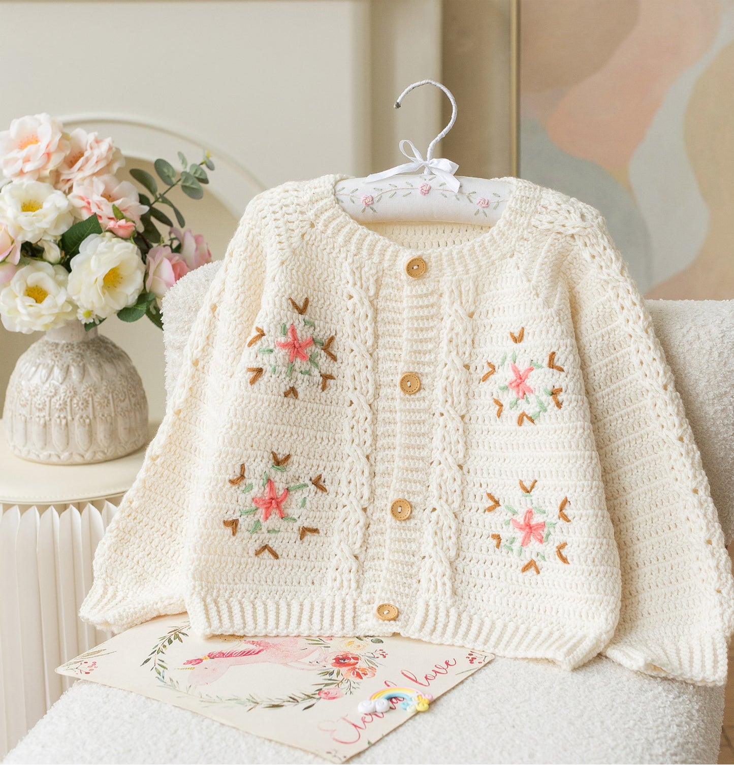 Mo Vintage Cardigan Crochet Pattern