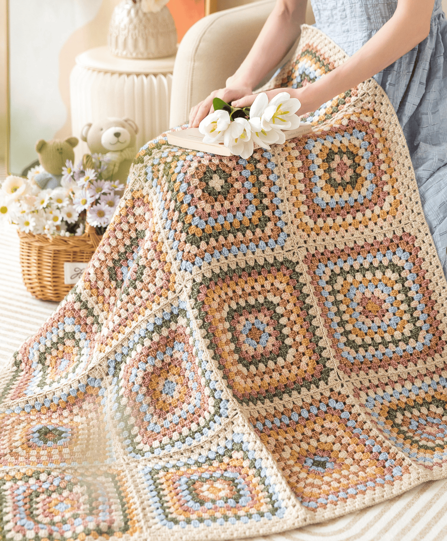 Sundial Dreams Blanket Digital Crochet Pattern
