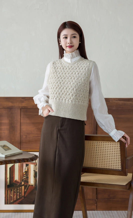 Pearl Feather Top Crochet Pattern