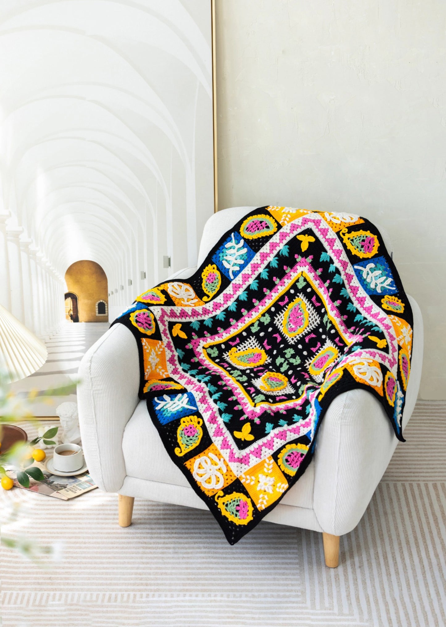 Paisley Blanket Crochet Pattern