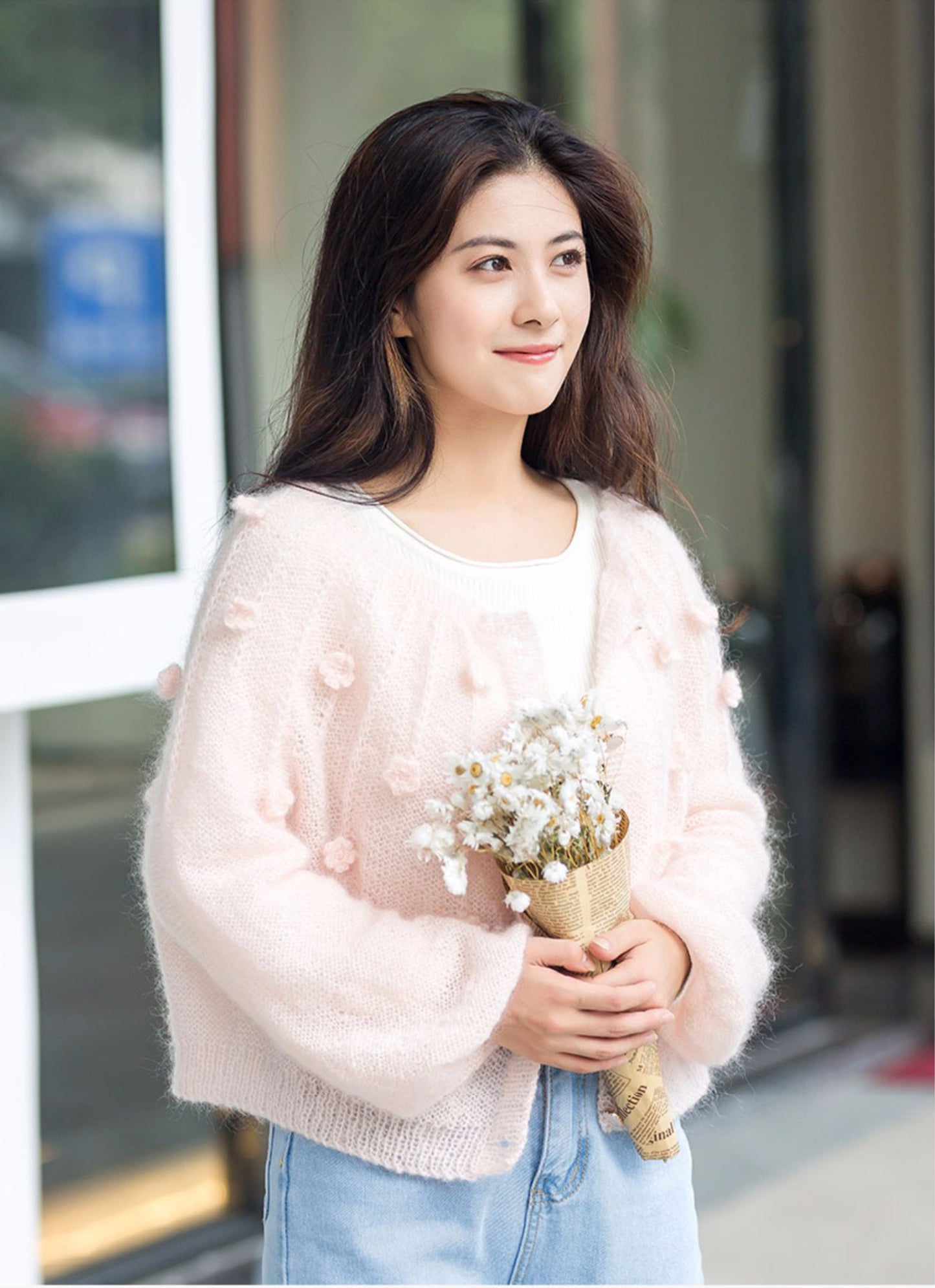 Floral Mohair Dream Knit Kit