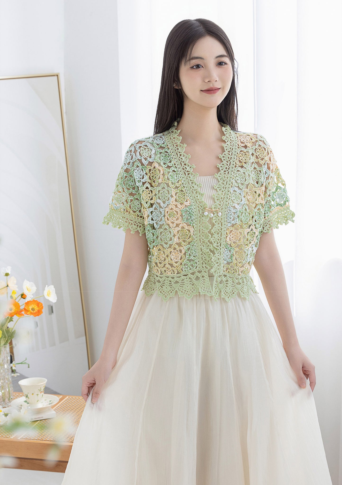 Yili Cardigan Crochet Pattern