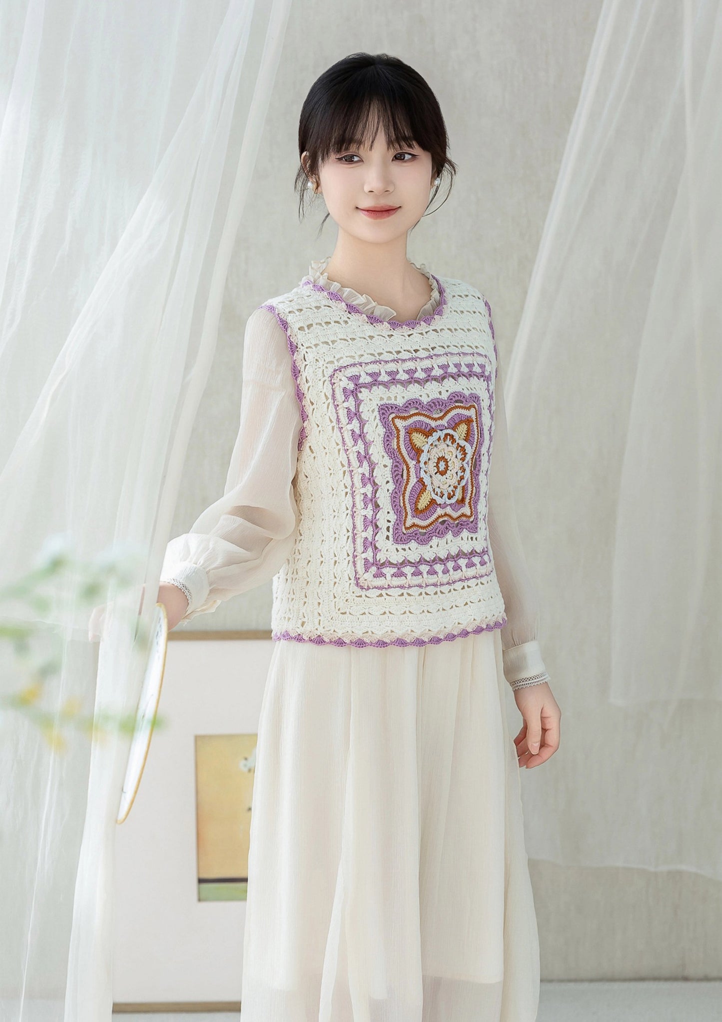 Baoxiang Vest Crochet Yarn Kit