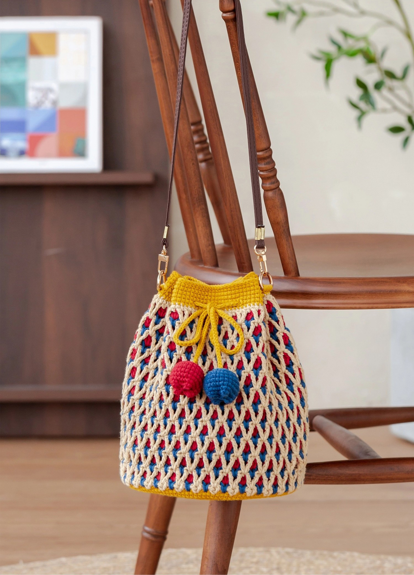 Tulip Drawstring Crochet Pattern