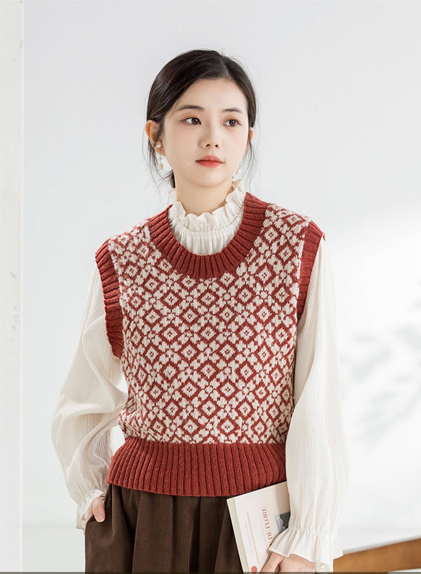 Argyle Vest Knit Pattern