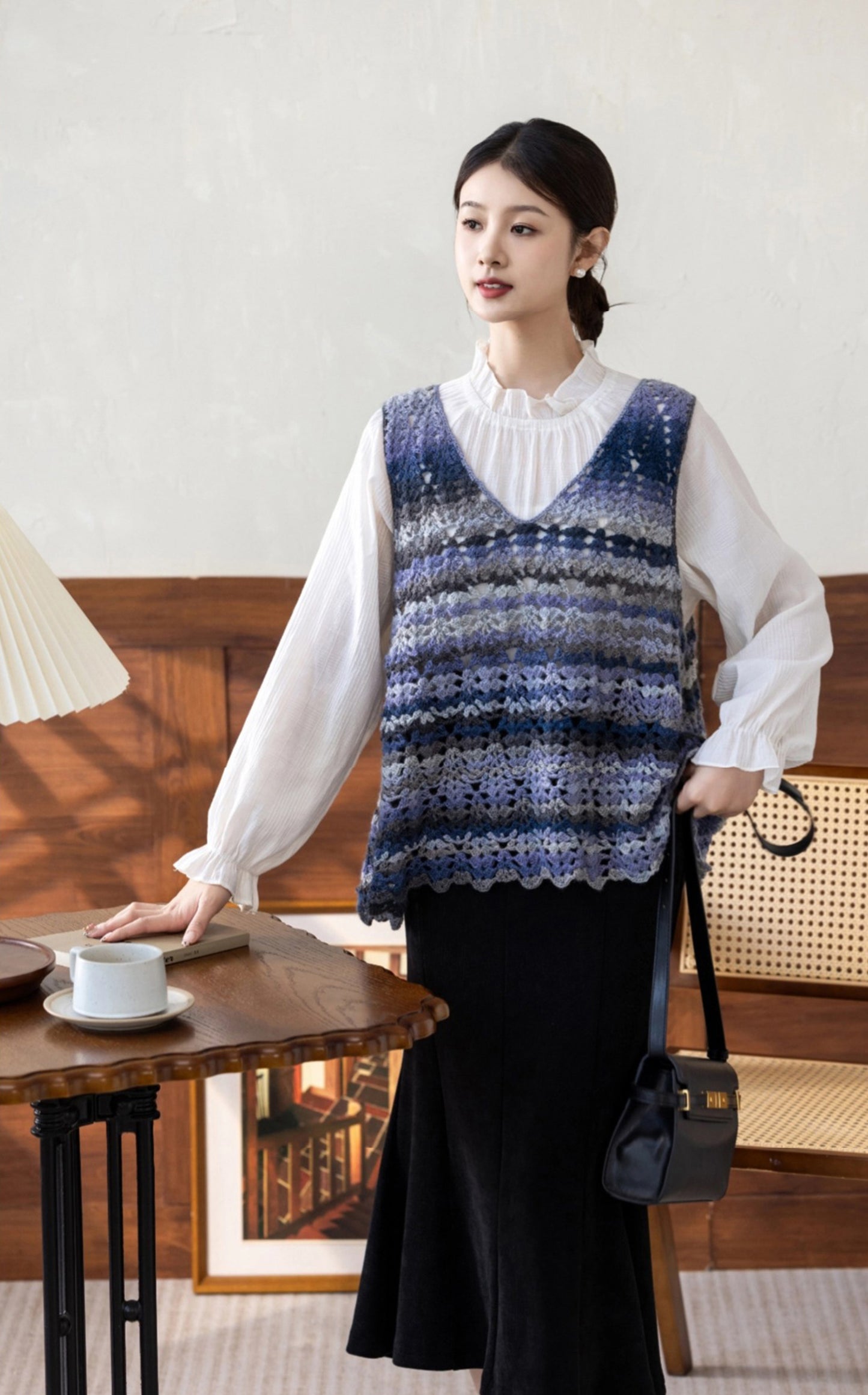 Arrow Feather Vest Crochet Pattern