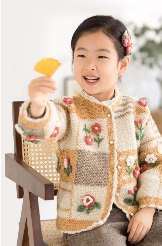 Modèle de cardigan vintage Grace au crochet