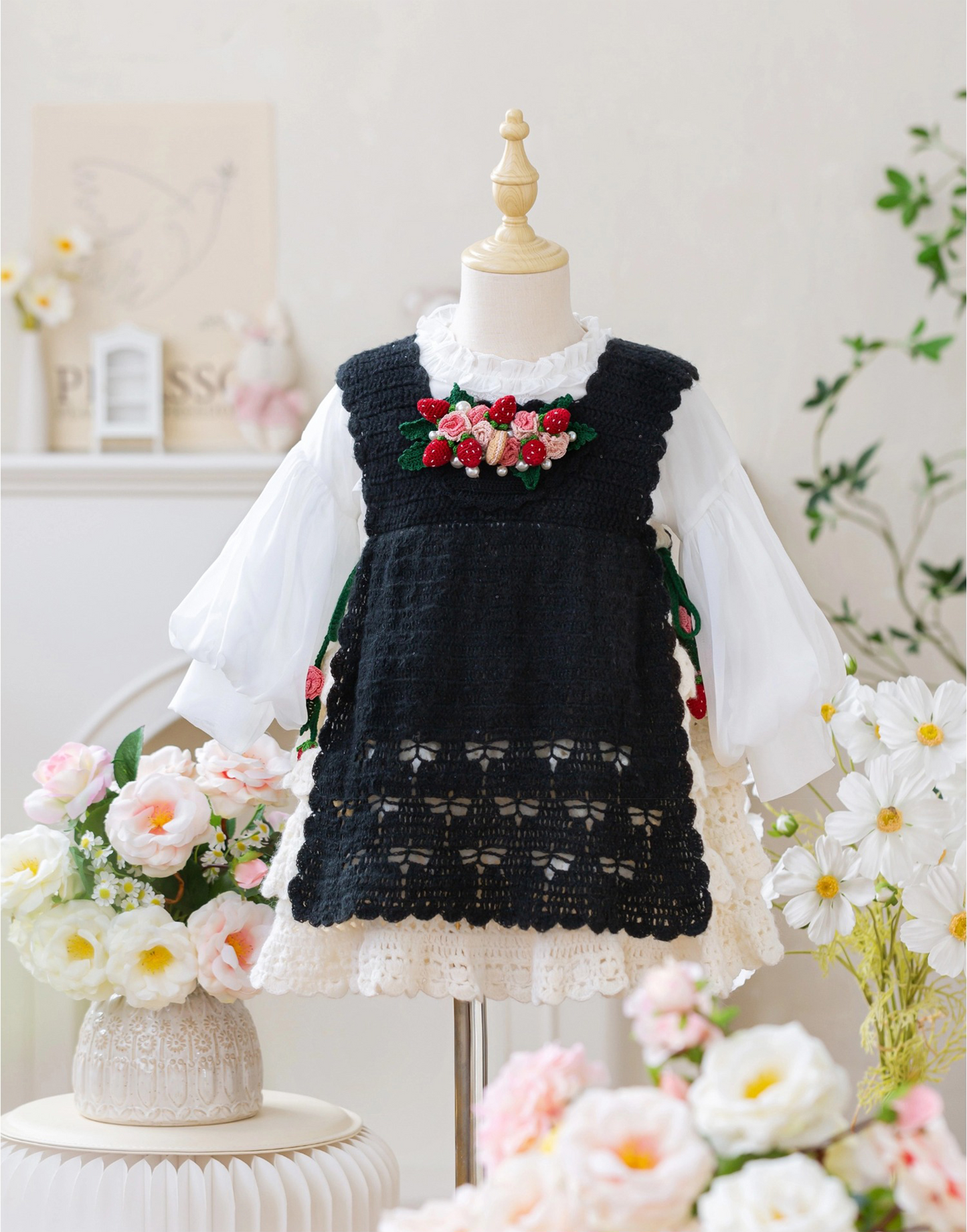 Afternoon Tea Dress Crochet Yarn Kit