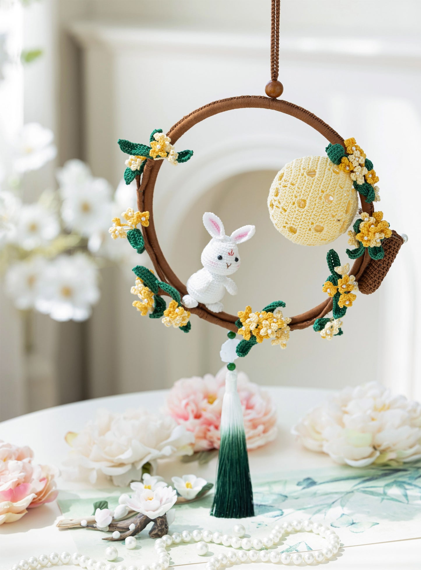 Osmanthus Moon Lantern Crochet Pattern