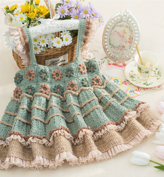 Victoria Waltz Dress Crochet Yarn Kit