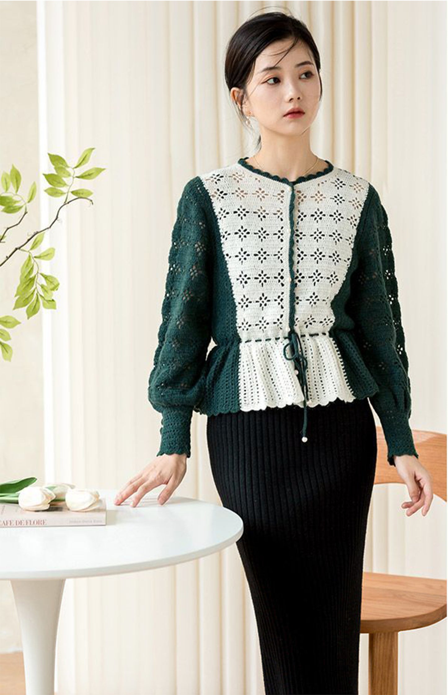 French Blouse Crochet Pattern