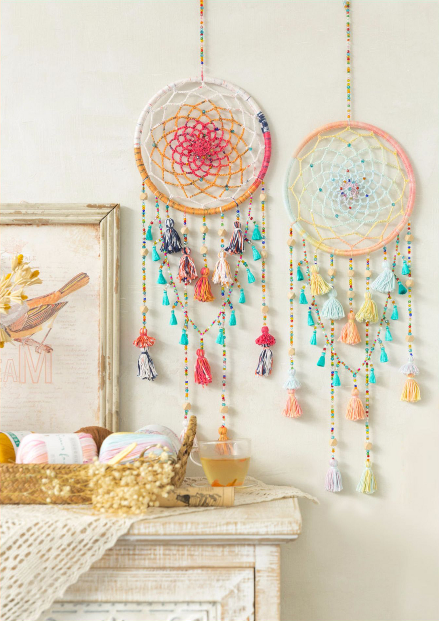 Dream-chaser Dreamcatcher Crochet Pattern