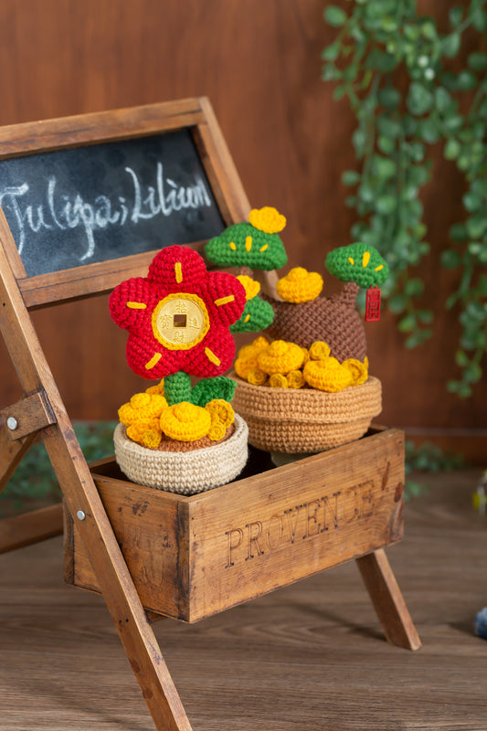 Fat Choy Plant Crochet Pattern