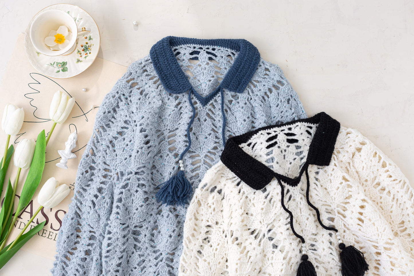 Foliage Blouse Crochet Pattern