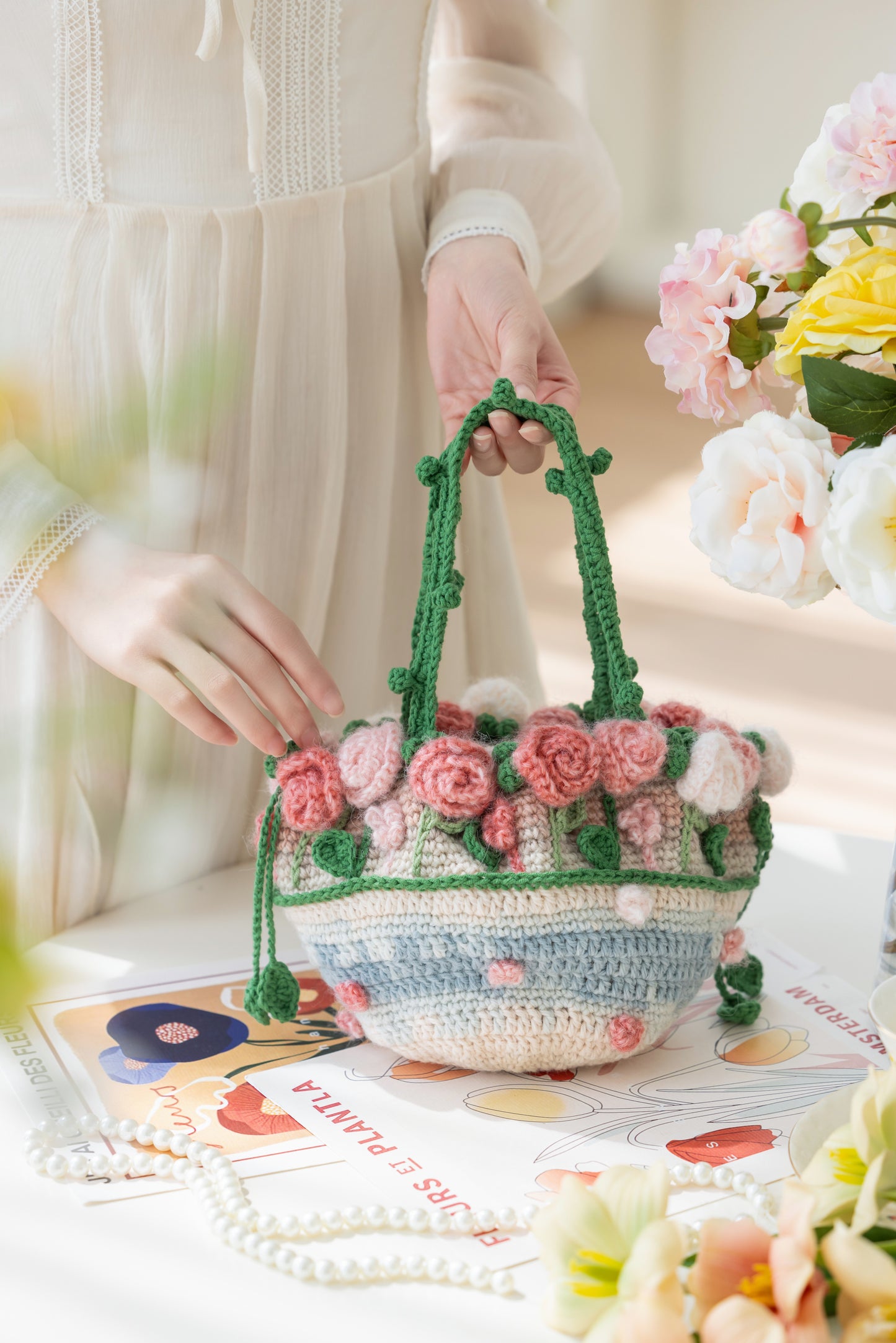 Bloom In Clouds Crochet Pattern