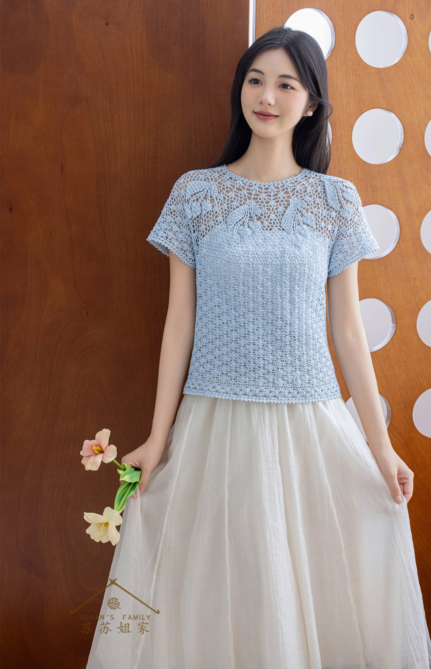 Lily of the Valley Lace Top Crochet Kit