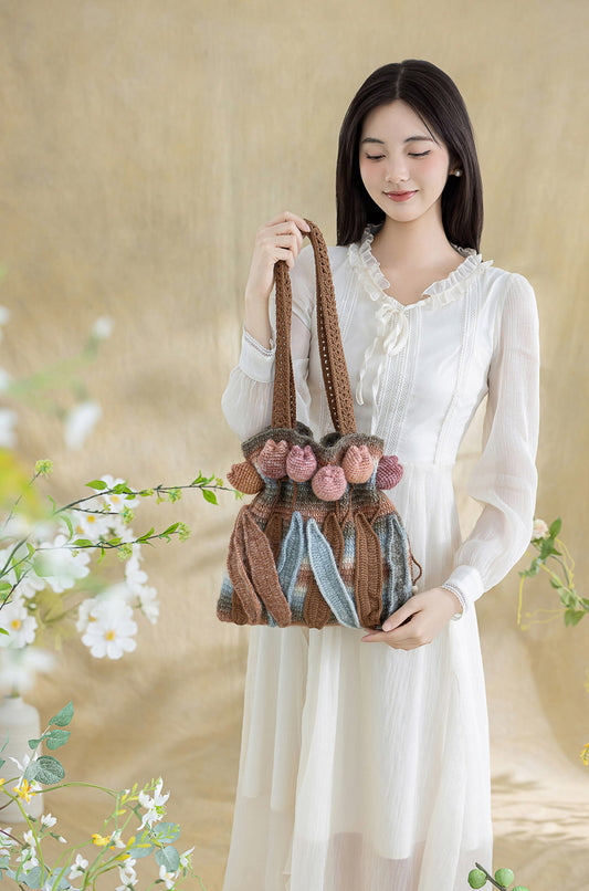 Blossom Shoulder Bag Crochet Kit