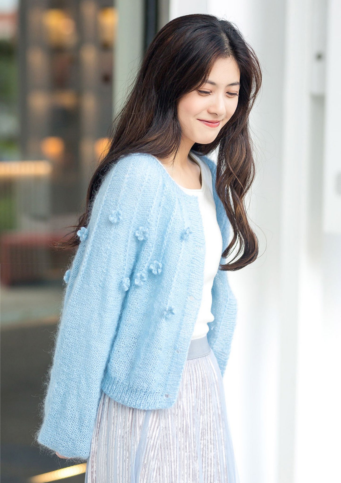 Floral Mohair Dream Knit Kit