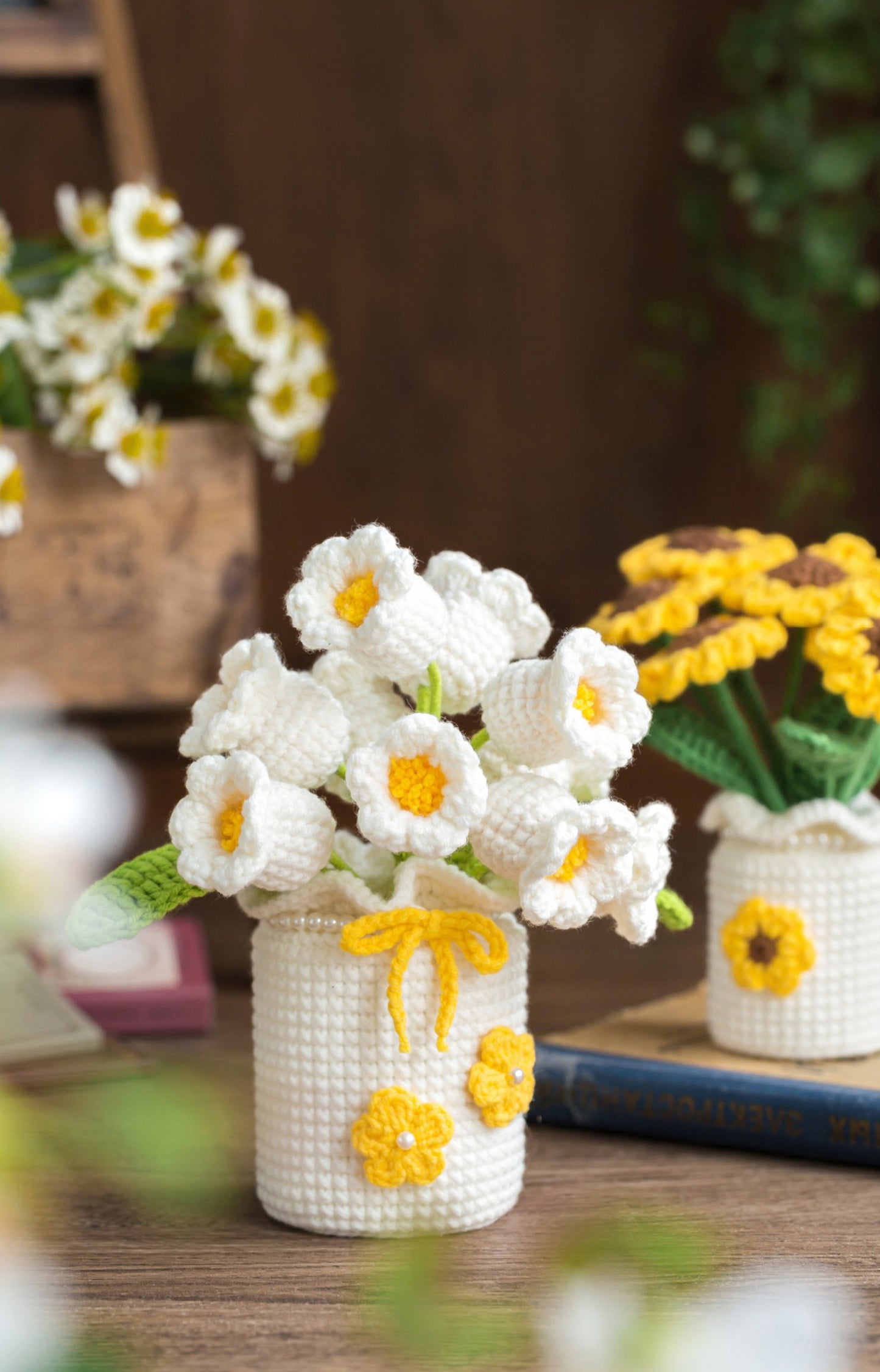 Flower Field Crochet Yarn Kit