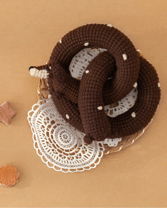 Brezel-Dackel-Häkelgarn-Set | Susans Familie