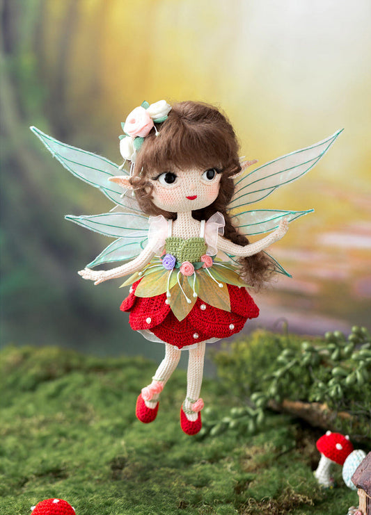 Rose Fairy Crochet Pattern