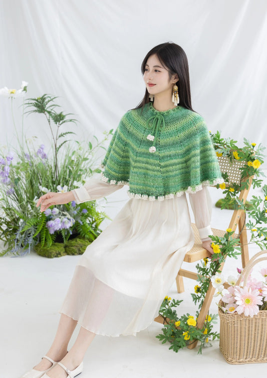 Lily Bouquet Cape Crochet Kit