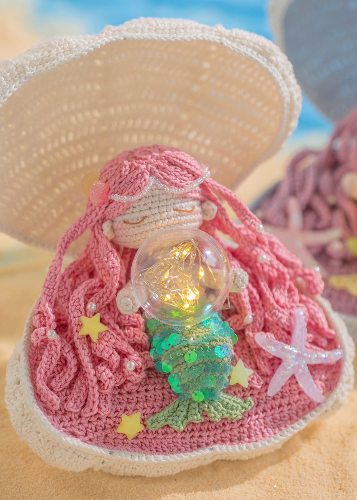 Shell Night Light Crochet Pattern