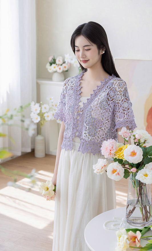 Yili Cardigan Crochet Pattern