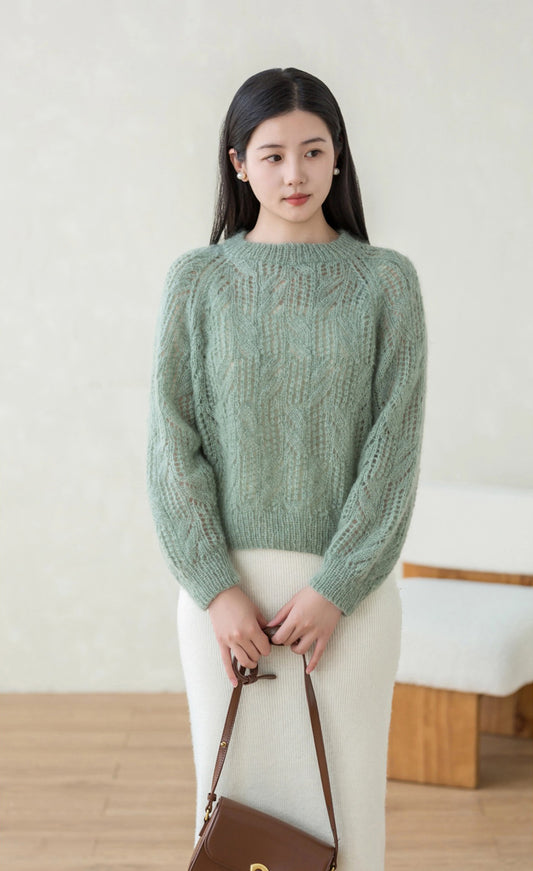 Tea Whisper Knit Kit