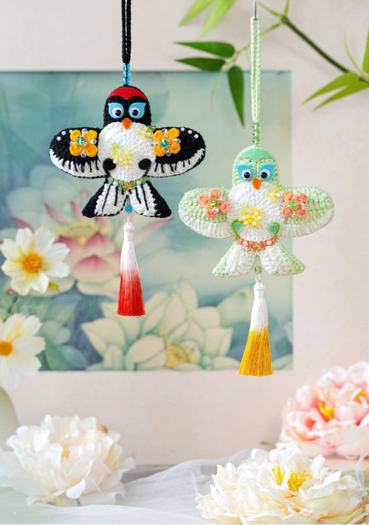 Swallow Kite Scent Sachet Crochet Kit