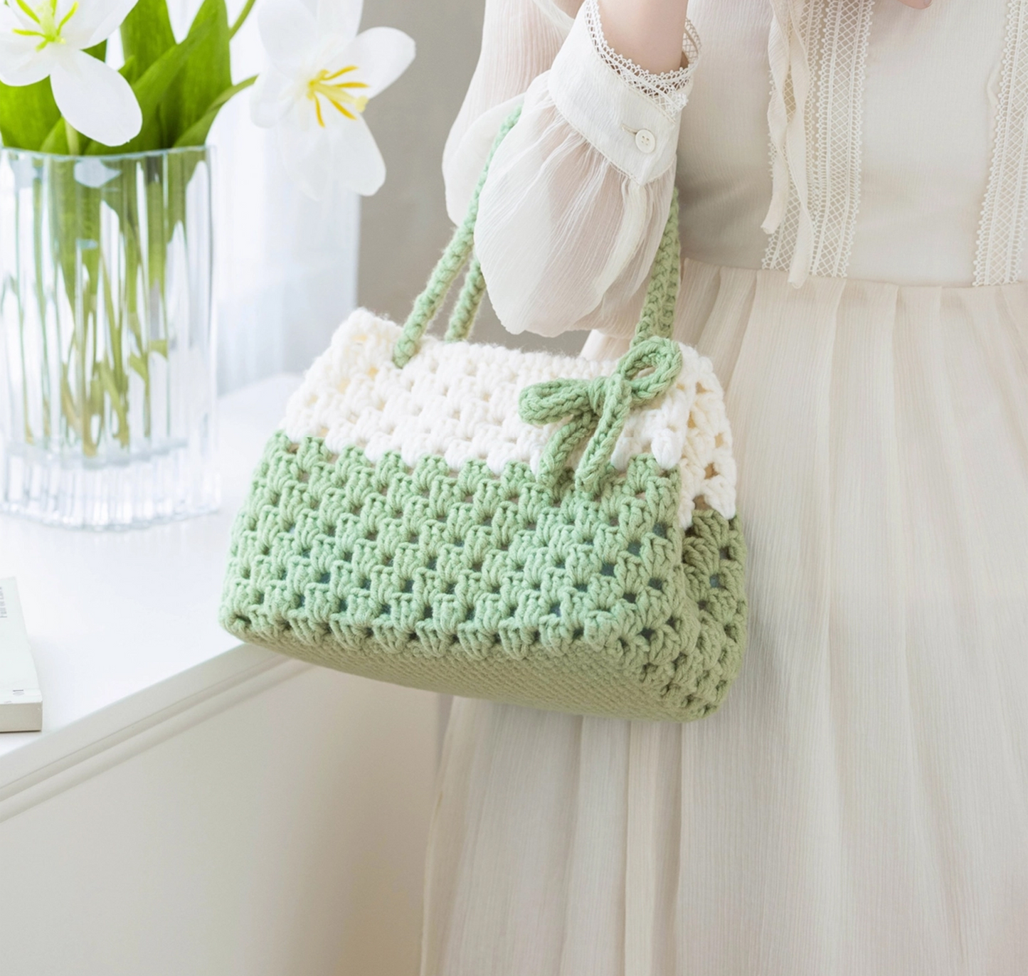 Macaron Bag Crochet Yarn Kit