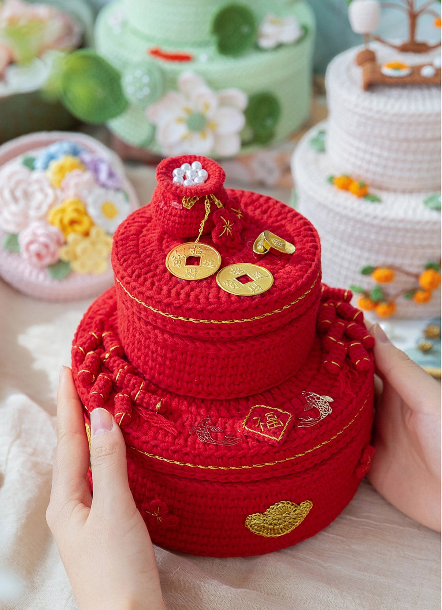 Seasons Blessing Box Crochet Yarn Kit