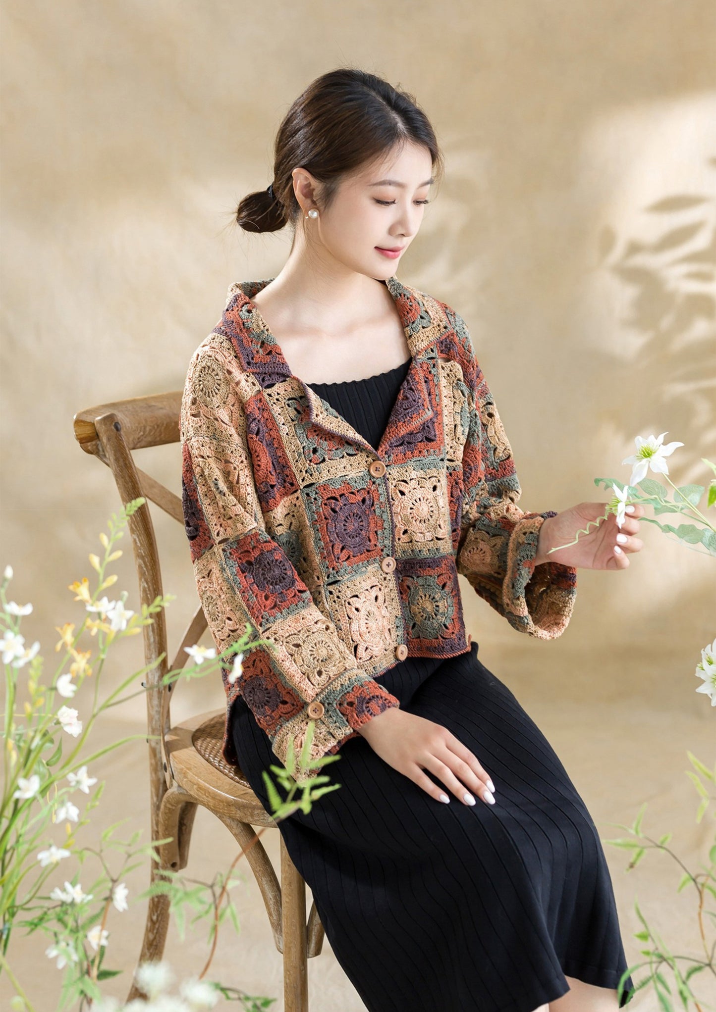 Garden Cardigan Crochet Pattern