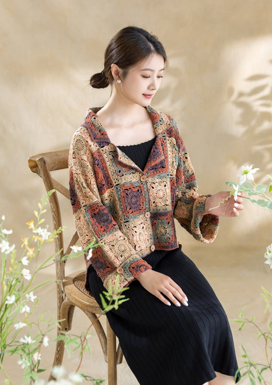 Garden Cardigan Crochet Kit