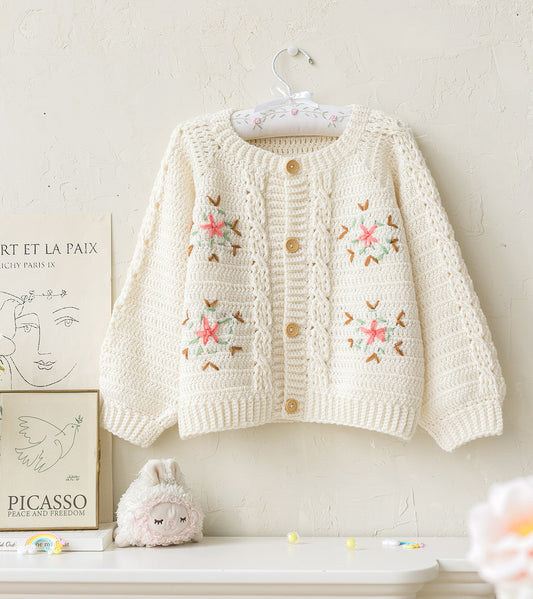 Mo Vintage Cardigan Crochet Pattern