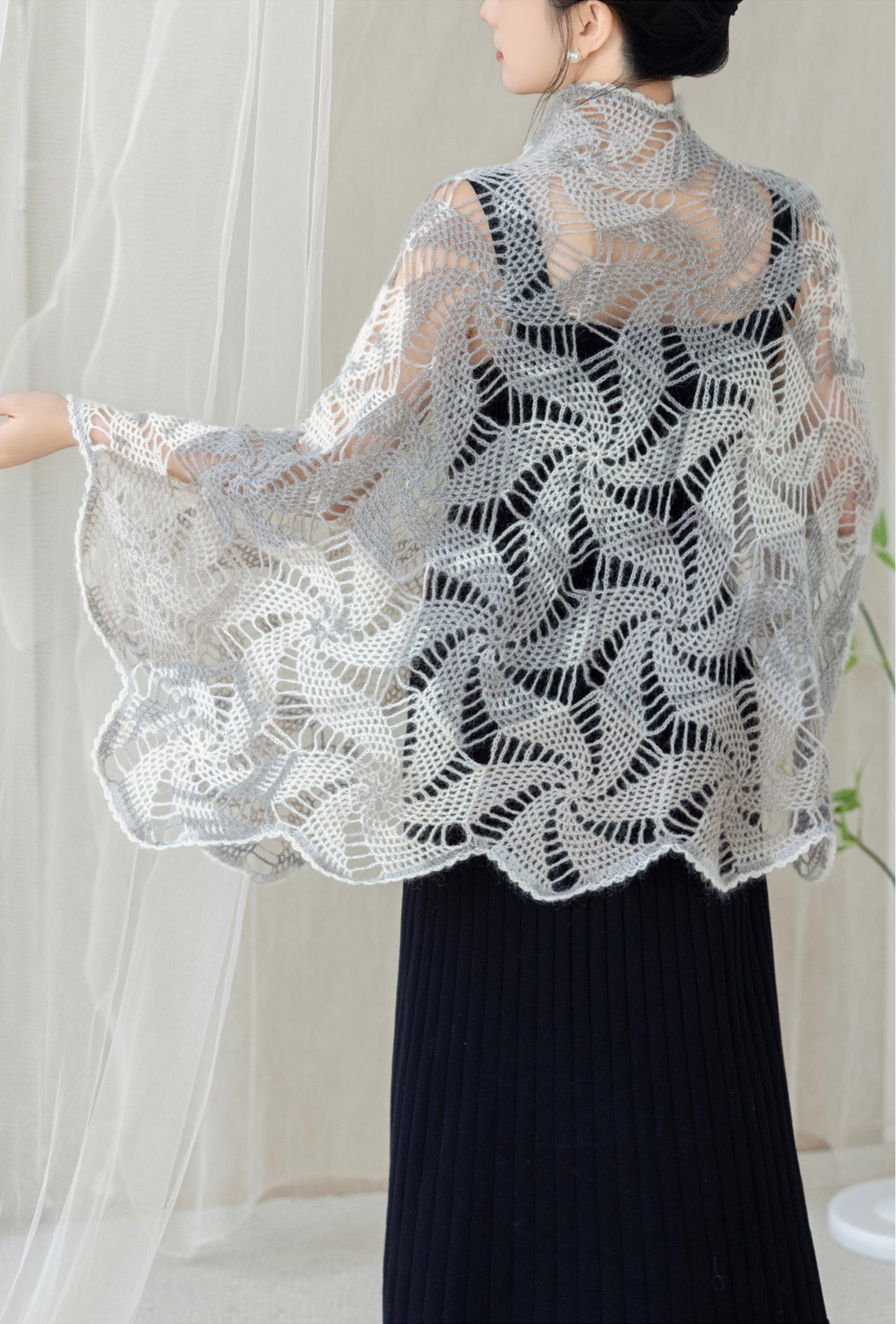 Star Jasmine Shawl Crochet Pattern